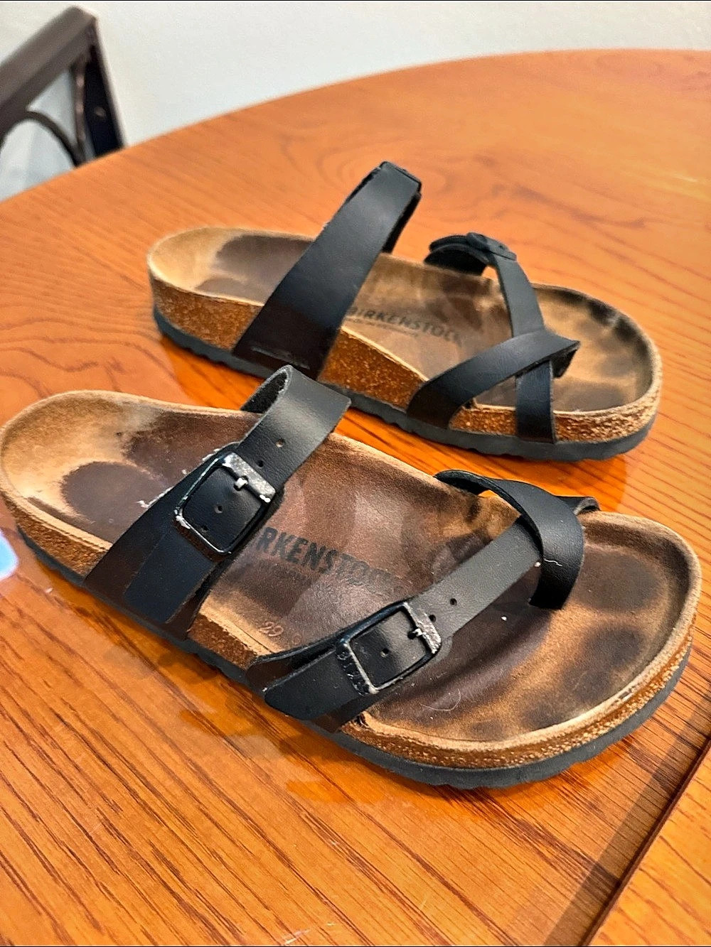 Birkenstock Mayari Black & Brown Sandals EU 39